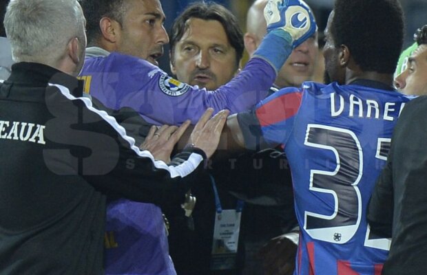 FOTO şi VIDEO Scandal imens după fluierul final! » Jucătorii Petrolului şi s-a declanşat o bătaie generală!