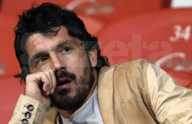 Rino Gattuso, varianta B » Posibila venire a fostului milanist pe banca Petrolului nu e un film SF