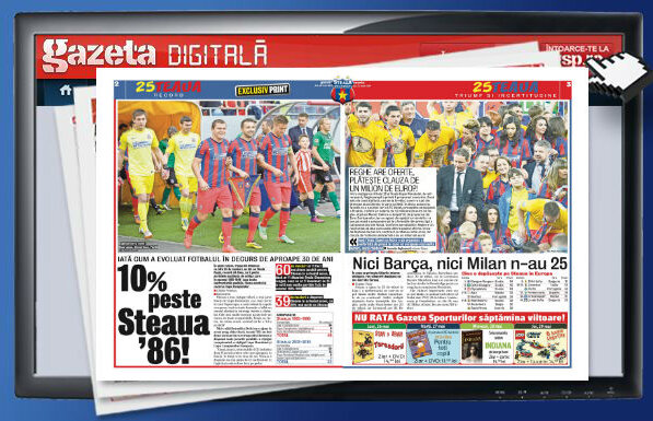 Răsfoieşte online Gazeta Digitală » Cum a făcut Steaua o superafacere: şi-a luat gratis un atacant de clasă!