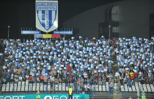 Meci ca pe vremuri pe "Ion Oblemenco" » CS U Craiova aşteptă 10.000 de fani la meciul cu ASA Tîrgu Mureş