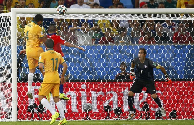VIDEO şi FOTO Chile - Australia 3-1. Sud-americanii s-au simţit ca acasă în Brazilia şi s-au impus în debutul la Mondial