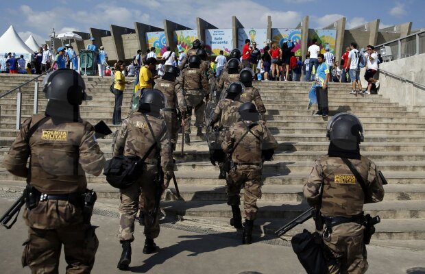 Autorităţile braziliene vor fi în alertă la meciul SUA - Portugalia » Securitate maximă pentru Cristiano Ronaldo