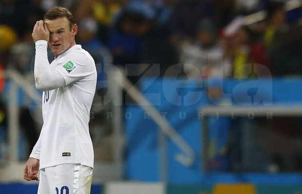 Wayne Rooney şi-a cerut scuze fanilor după eliminarea Angliei de la CM 2014: "Sînt devastat"