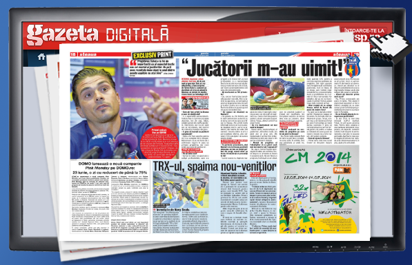 Răsfoieşte online Gazeta Digitală » Secretele pregătirii Stelei » Interviu cu noul preparator fizic: "Jucătorii m-au uimit"