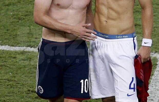 VIDEO Gest de mare fotbalist al lui David Luiz » James Rodriguez a avut o reacţie interesantă