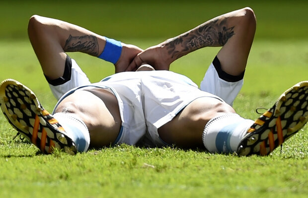 FOTO Mondial blestemat! Ieri a păţit-o Brazilia, azi Argentina » Medicii au dat verdictul: Angel Di Maria spune ADIO Mondialului!