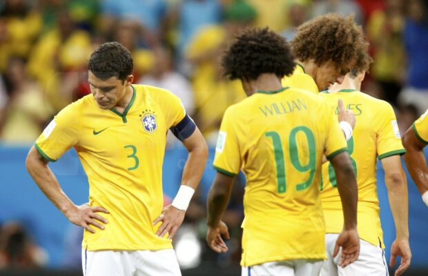 Jucătorii lui Scolari sînt distruşi: "Le cerem scuze tuturor brazilienilor! E foarte dureros"