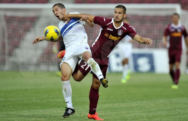 Bara nu e gol! » CFR Cluj a scos doar o remiză urîtă în meciul cu Jagodina, 0-0. Calificarea se joacă în Serbia