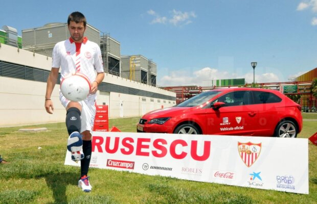 Raul Rusescu, izolat la Sevilla » Coşmarul fostului stelist continuă: antrenoul nu îl primeşte la echipă