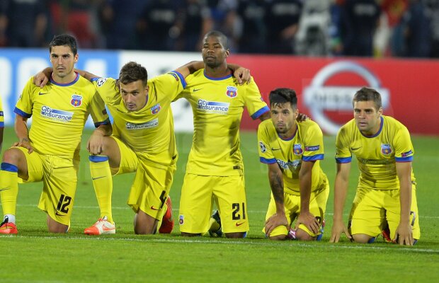 Un oficial al Stelei a fost tranşant la adresa roş-albaştrilor, după meciul cu Ludogoreţ: "Jucăm în 5-6 jucători"