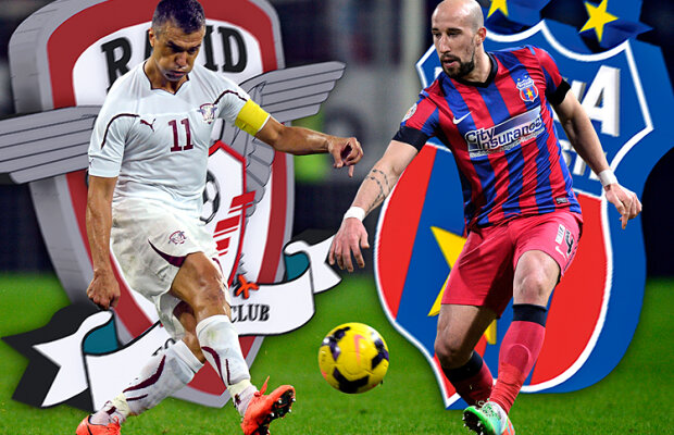 Rapid - Steaua, primul derby al acestui sezon » Cum va fi vremea diseară şi cîţi suporteri vor fi pe stadion