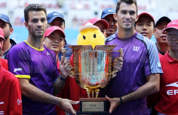 Tot mai aproape de Turneul Campionilor! Perechea formată din Horia Tecău şi Jean Rojer a cîştigat şi la Beijing