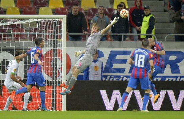 FOTO şi VIDEO Steaua urcă pe primul loc în grupa J din Europa League, după victoria în faţa lui Rio Ave, scor 2-1