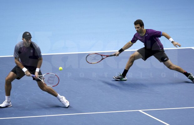 Pe muchie » Horia Tecău şi Jean Julien Rojer, debut ratat la Turneul Campionilor: ”La primul meci sînt mereu emoţii”