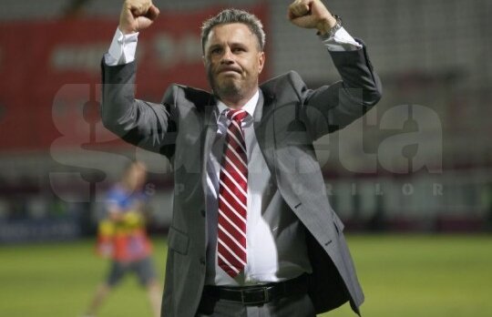 Marius Şumudică: "Rapidului îi va fi greu să rămînă în prima ligă"