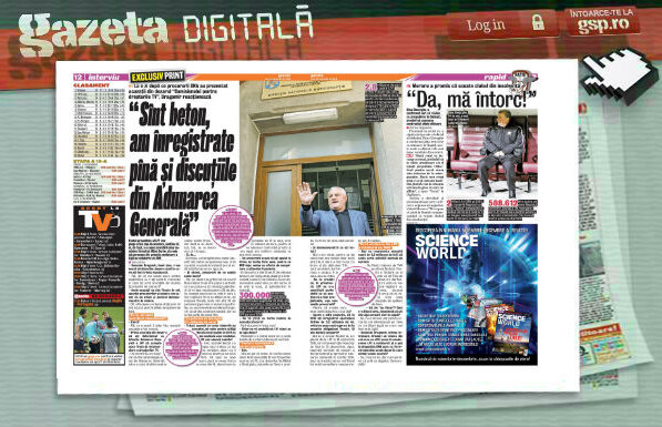 Răsfoieşte online Gazeta Digitală » Ce plan are Steaua cu Arlauskis + Interviu exclusiv cu Dragomir: "Am înregistrate pînă şi discuţiile din Adunarea Generală"