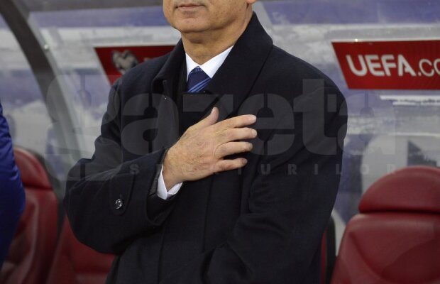 Generalul din linia I » Anghel Iordănescu a trăit la intensitate maximă primul său meci din al treilea mandat la naţionala României