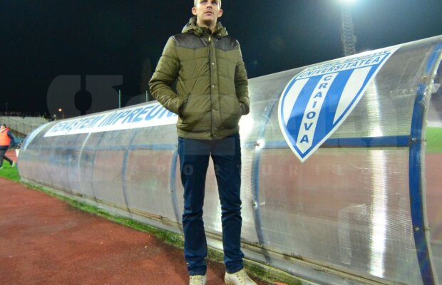 A venit fără cîrje! Nicuşor Bancu a revenit pe ”Ion Oblemenco” după accidentarea gravă suferită luna trecută