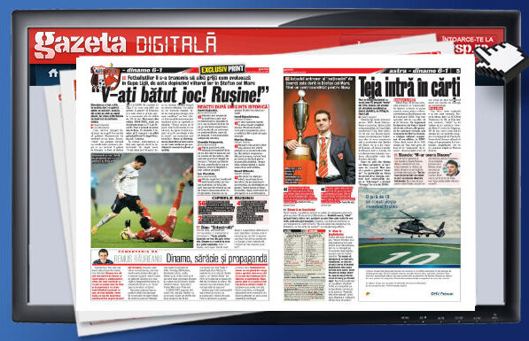 Răsfoieşte online Gazeta Digitală » Repercusiuni majore după 1-6 cu Astra » Scandal la Dinamo: “V-aţi bătut joc! Ruşine! Ruşine!”