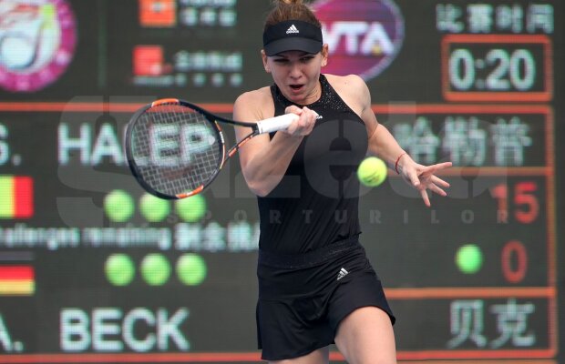 Debut dificil » Simona Halep a avut nevoie de trei seturi ca să cîştige primul meci din 2015