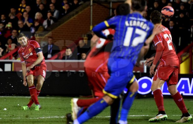 Cîştigă Cupa de ziua lui? » Steven Gerrard şi-ar putea trece în palmares un nou trofeu înainte de despărţirea de Liverpool