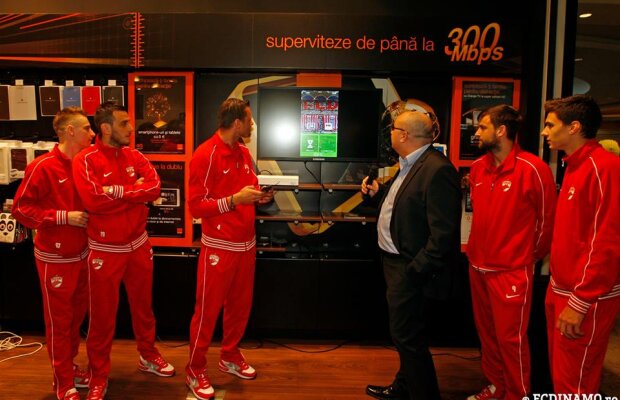 Moment amuzant la lansarea aplicaţiei mobile a lui Dinamo: "Mai am şi cost suplimentar!"