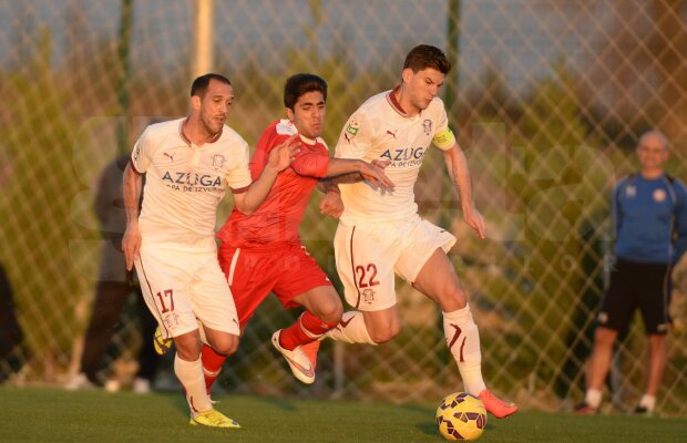 GALERIE FOTO Rapid a terminat la egalitate cu Lokomotiv Tbilisi, 0-0 » Daniel Pancu a ratat un penalty