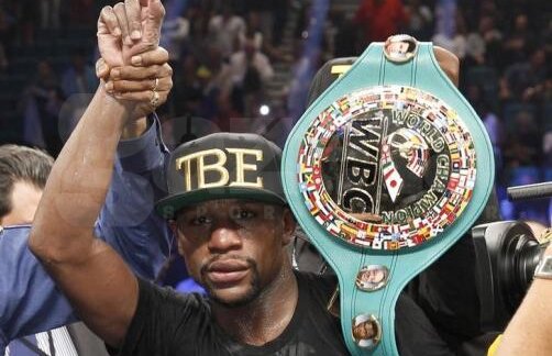 FOTO Întîlnire între Mayweather şi Pacquiao » "Vreau ca această luptă să aibă loc"
