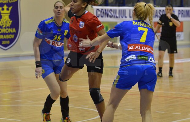 Succes tremurînd » CSM Bucureşti s-a impus la limită în deplasarea de la Braşov