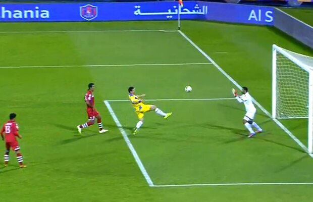 VIDEO Randament excelent al lui Claudiu Keşeru în Qatar! Atacantul a înscris o dublă