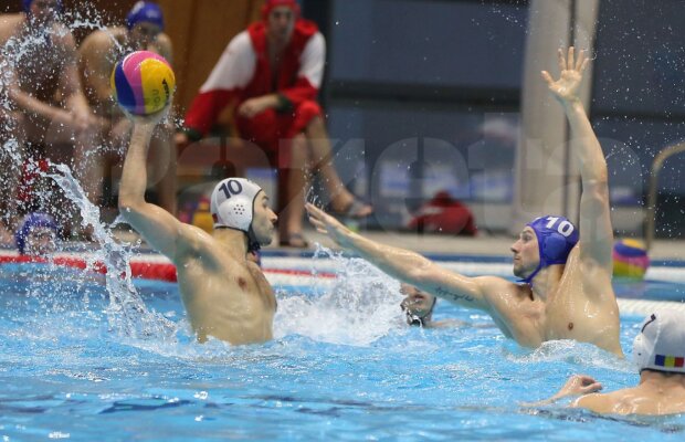 Lecţie de la campioni » Echipa României de polo a pierdut la diferenţă meciul cu Ungaria, 5-14