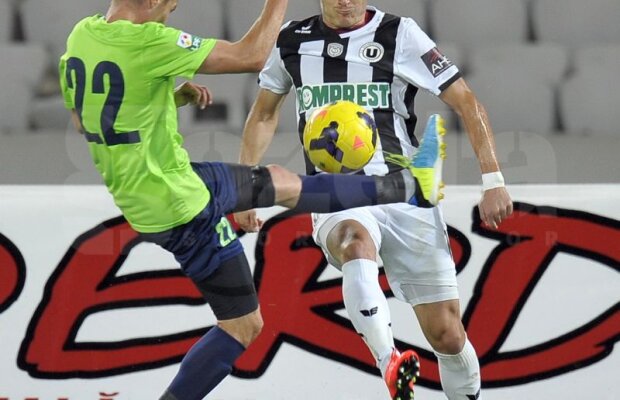 VIDEO De neoprit! CSMS Iaşi a cîştigat şi în faţa Universităţii Cluj, scor 2-0