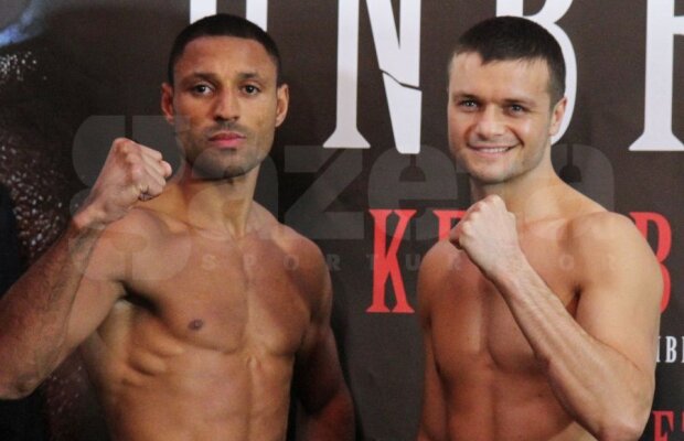 JoJo Dan a trecut ieri proba cîntarului la Sheffield pentru disputa cu Kell Brook: "Am slăbit foarte uşor!"