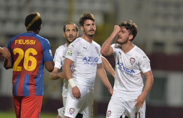 GSP a făcut rost de raportul medical al lui Edu Oriol » Spaniolul îl acuză pe Feussi: "Cred că a venit să-mi facă rău"