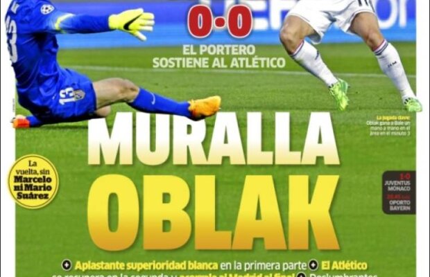 Ce scriu azi ziarele de sport din Europa (15 aprilie 2015)