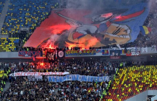 Derby trist! Fără galerie, Steaua a vîndut puține bilete pentru meciul împotriva lui Dinamo