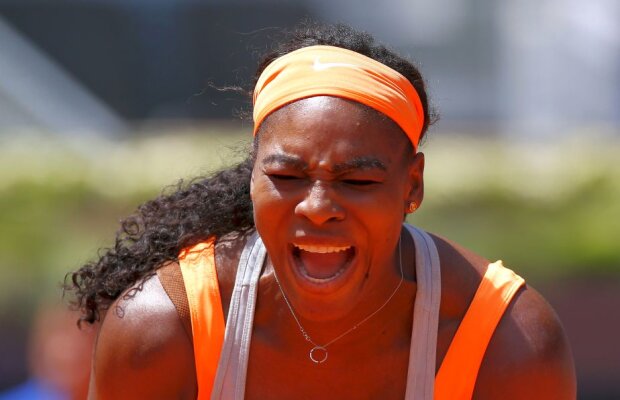 Surpriză de proporţii » Serena Williams a fost eliminată de la Madrid » Cine va juca finala