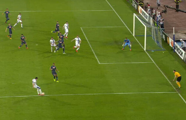 VIDEO Președintele lui Napoli cere demisia șefului UEFA după golul primit dintr-un ofsaid de 2 metri: ”Michel Platini să plece!”