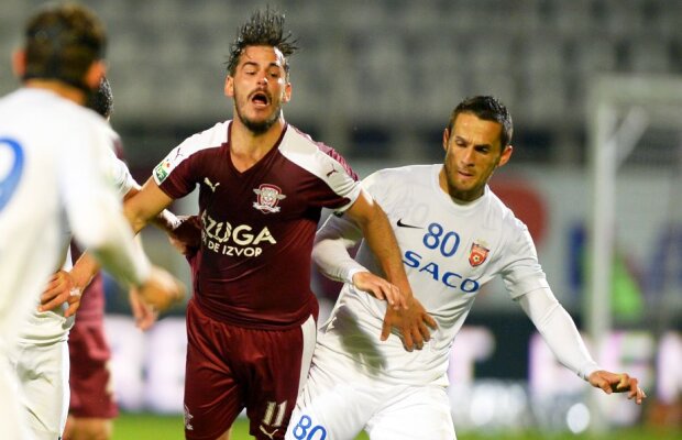 VIDEO Rapid, cu un picior în prima ligă după victoria care retrogradează Ceahlăul, 1-0