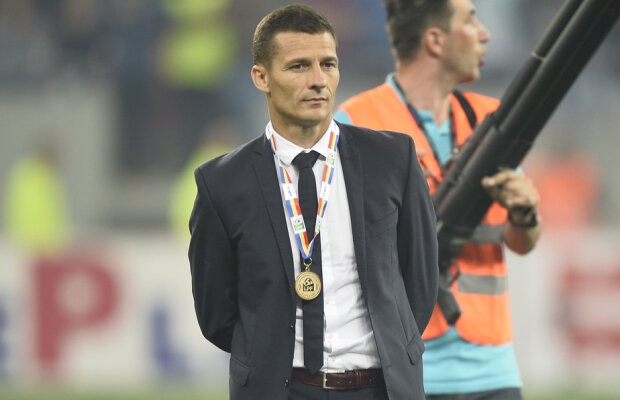 Costel Gâlcă nu s-a manifestat zgomotos după primul trofeu din carieră: "Sînt fericit, dar mă bucur scurt!"