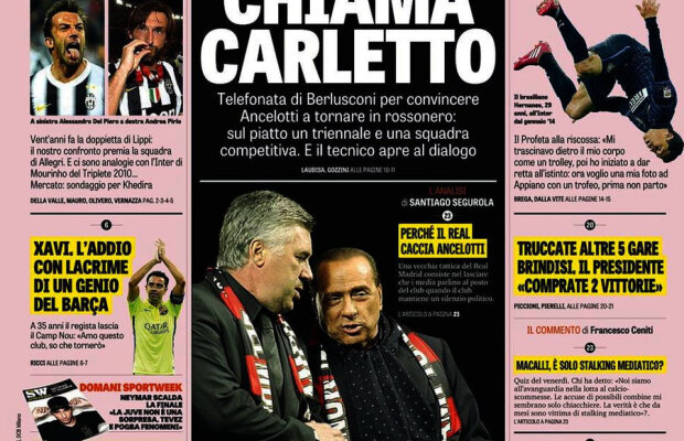 Ce scriu azi ziarele de sport din lume (22 mai 2015)