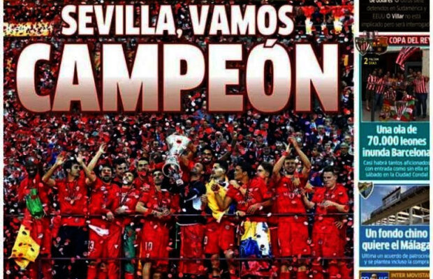 Ce scriu azi ziarele de sport din lume (28 mai 2015)