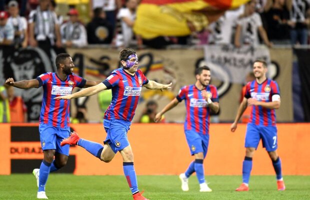 FOTO » Triplă istorică » Steaua cîştigă şi Cupa României, 3-0 cu Universitatea Cluj