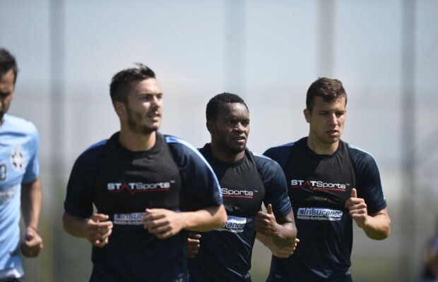 GALERIE FOTO EXCLUSIV Primul antrenament al lui Alcenat sub comanda lui Rădoi » Fundașul i-a impresionat pe cei din staff