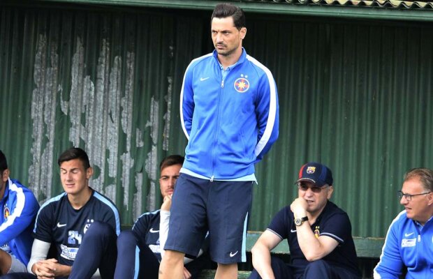 E clar cine e antrenorul :) Steaua a zburdat în primul amical al verii, 8-0 cu ASF Zărnești