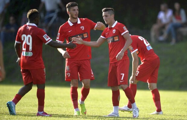 FOTO Dinamo a făcut spectacol în al doilea amical al verii! "Cîinii" s-au impus clar, scor 7-0