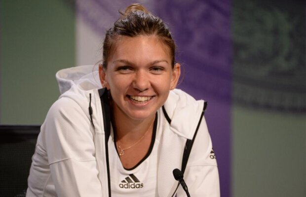 VIDEO Provocarea zilei la Wimbledon » 4 feţe cu Simona Halep! Cum reacţionează în momente esenţiale ale jocului