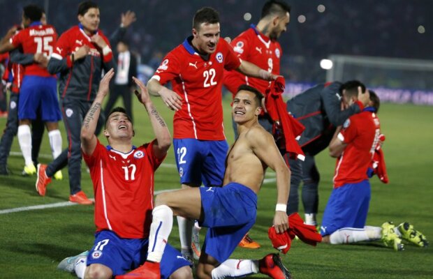 FOTO Chile a cîștigat Copa America în fața Argentinei, scor 4-1 » Higuain și Banega au ratat penalty-urile "pumelor"