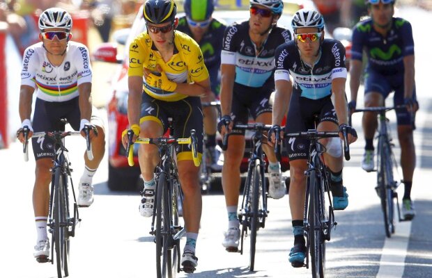 Moment ciudat în Turul Franței: Tony Martin s-a făcut praf în ultimul kilometru și a pierdut tricoul galben! Stybar a luat etapa