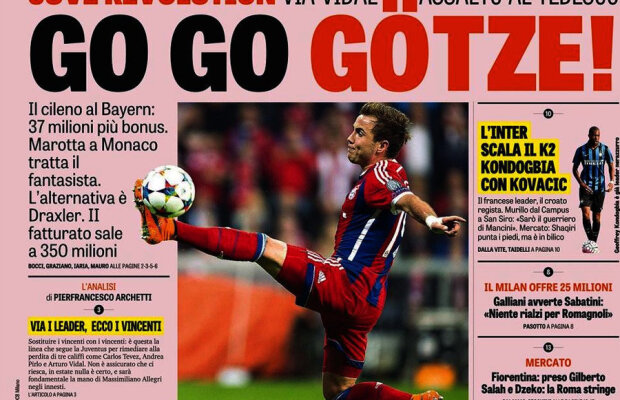 Ce scriu azi ziarele de sport din lume (17 iulie 2015)